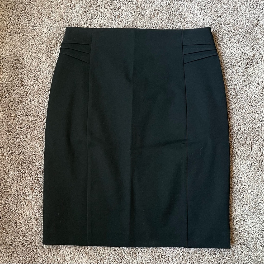 Express Black Pencil Skirt with Stretch